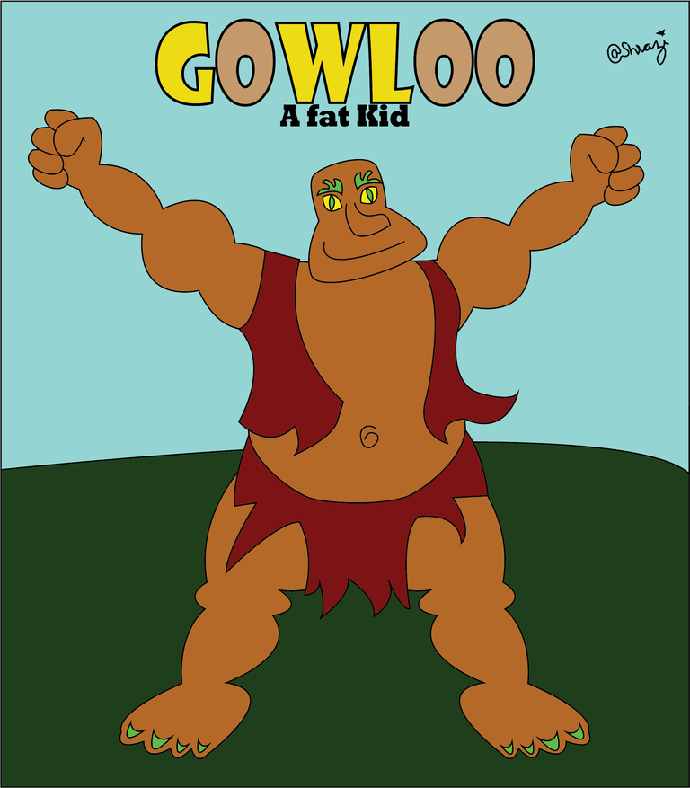GOWLOO (a fat kid) "New Card Idea" for Splinterlands Game