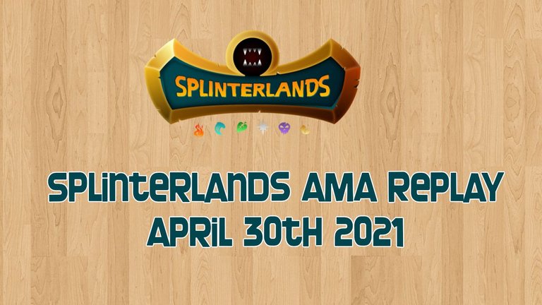 splinterlands AMA april 30th.jpg