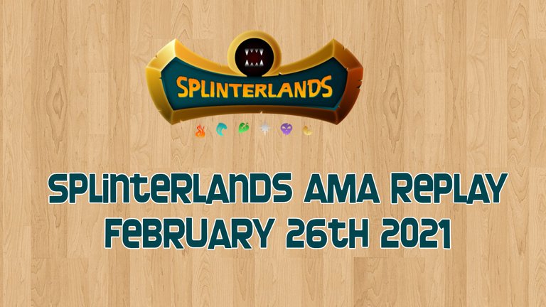 splinterlands AMA feb 26.jpg