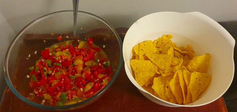 Salsa and Chips
