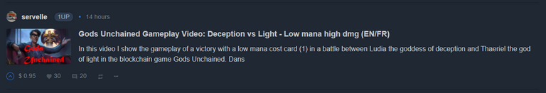 @servelle Gods Unchained Gameplay Video: Deception vs Light - Low mana high dmg