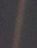 Pale Blue Dot. Voyager 1.