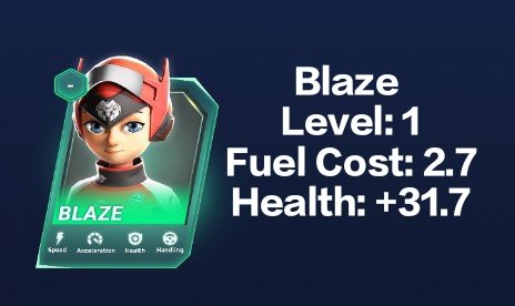 Moon Karts Drivers - Blaze