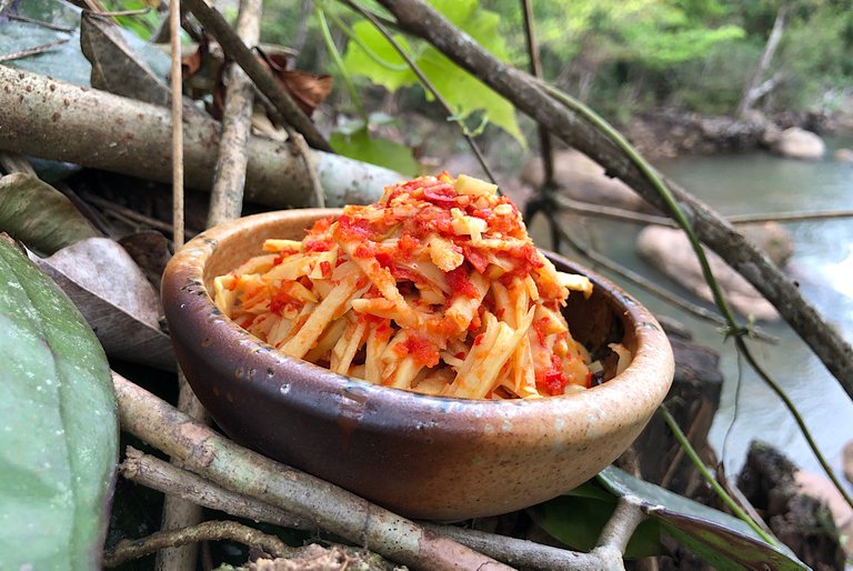 Pickle Bamboo Shoots 🌶 Vegan Recipe 