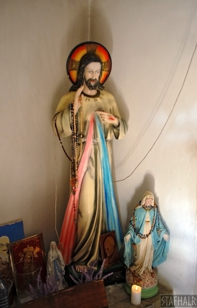 Inside the chapel