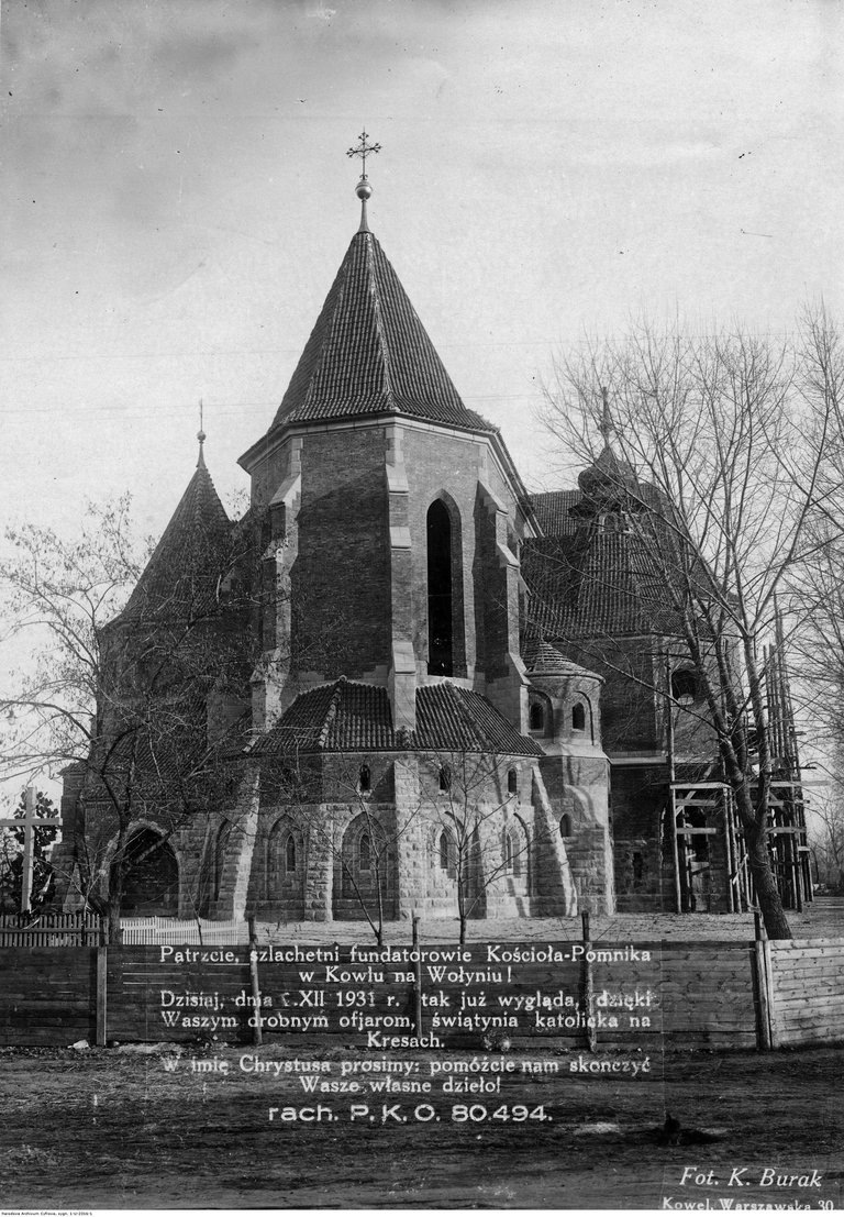 Zbiórka na ukończenie budowy Kościoła-Pomnika, 1931 rok. 