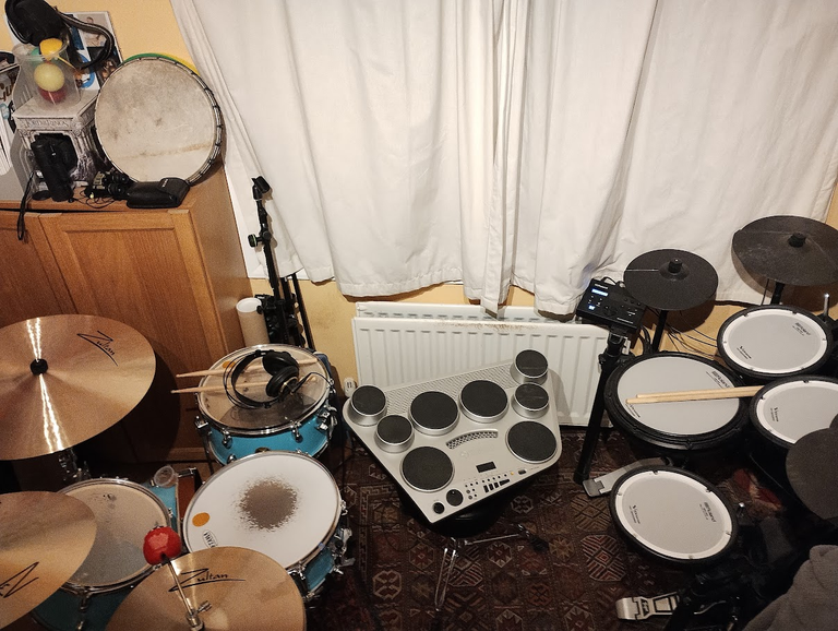 The drum room