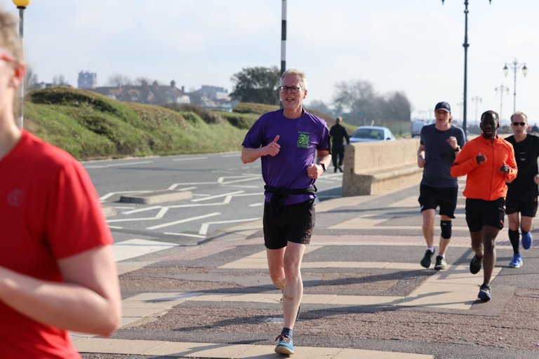 Steve from the Southsea parkrun Facebook