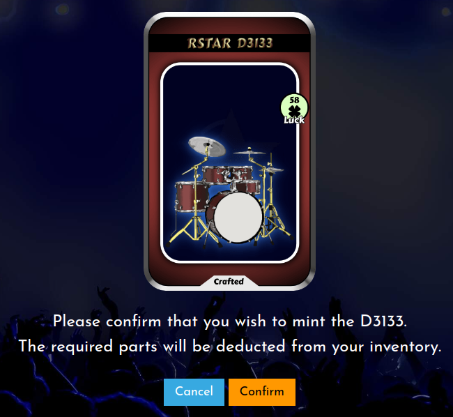 Last drum card