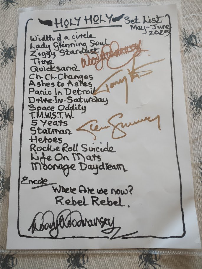 Set list