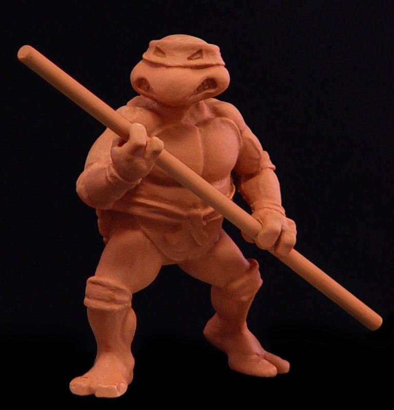 The very first TMNT clay sketch, 1987