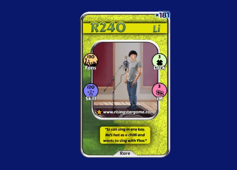 Burning Rising Star Cards sending a lot of Li....for all the keys