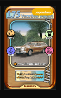 Burning Rising Star Cards - Time for a holiday