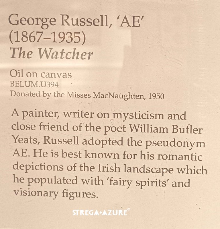 3.George Russell 'AE' (1867 - 1935) 'The Watcher' oil on canwas_1.jpg