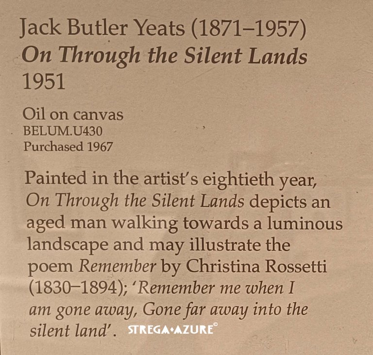 19.Jack Butler Yeats (1871 - 1957) 'On Through The Silent Lands, 1951 oil on canvas_1.jpg