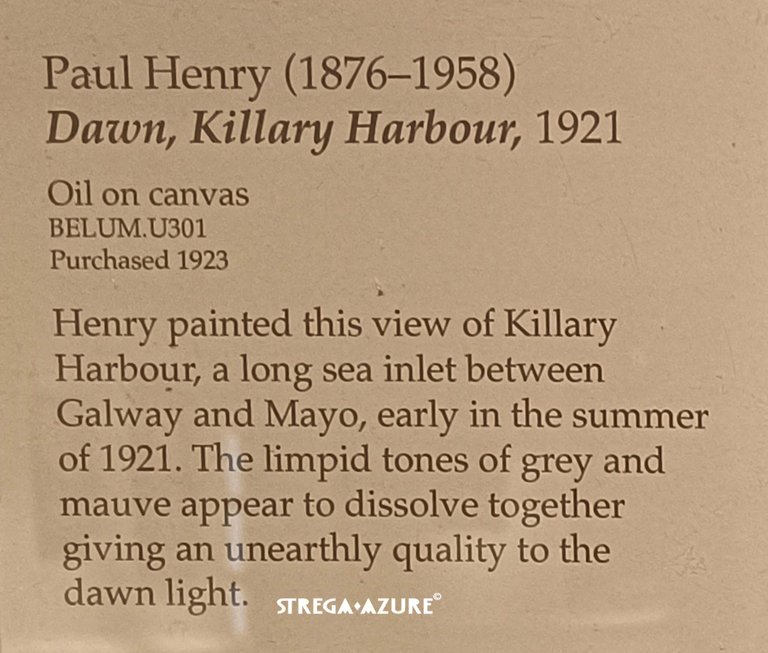 13.Paul Henry (1876 - 1958) Dawn, Killary Harbour (1921) oil on canvas_1.jpg