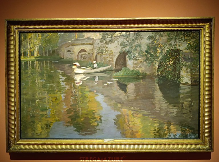 37. The Bridge at Grez, 1901, oil on canvas, Ulster Museum, National Museums NI.jpg