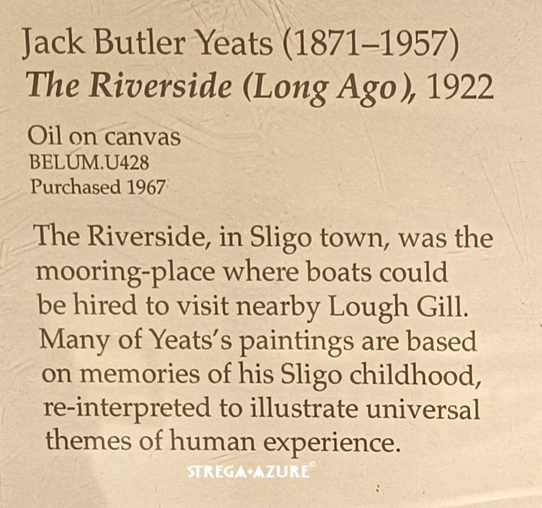 4.Jack Butler Yeats (1871 - 1957) 'The Riverside(Long Ago)' 1922 oil on canvas_1.jpg