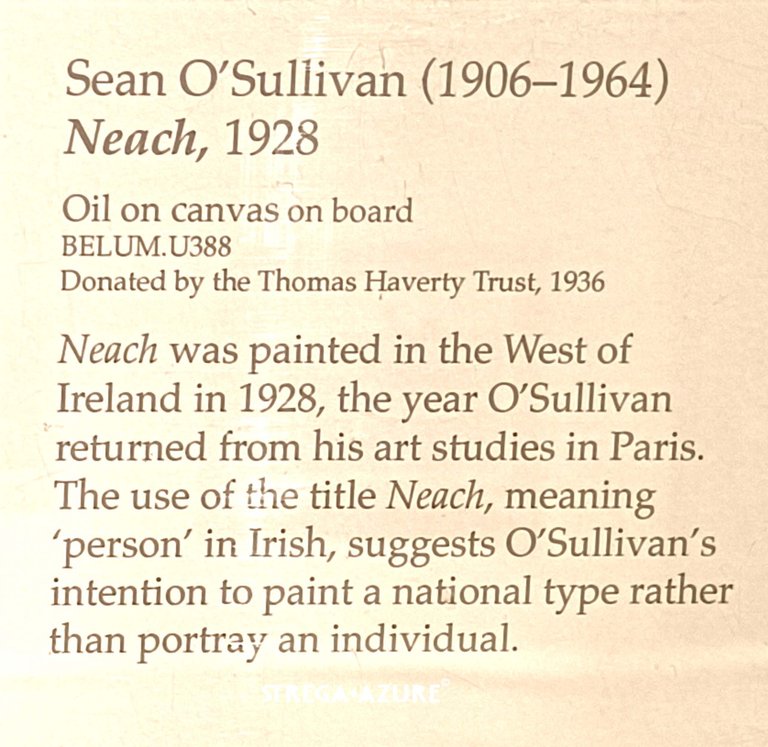 14. Sean O'Sullivan Neach(1928) oil on canvas on board_2.jpg