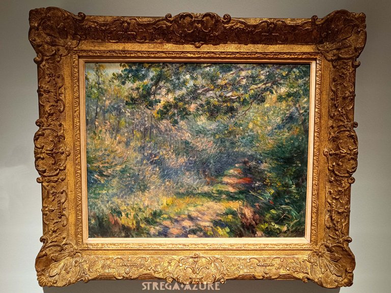 8.Pierre - Auguste Renoir (1841 - 1919) L'allee au bois(The Woodland Path) around 1874 - 1880 oil on canvas.jpg