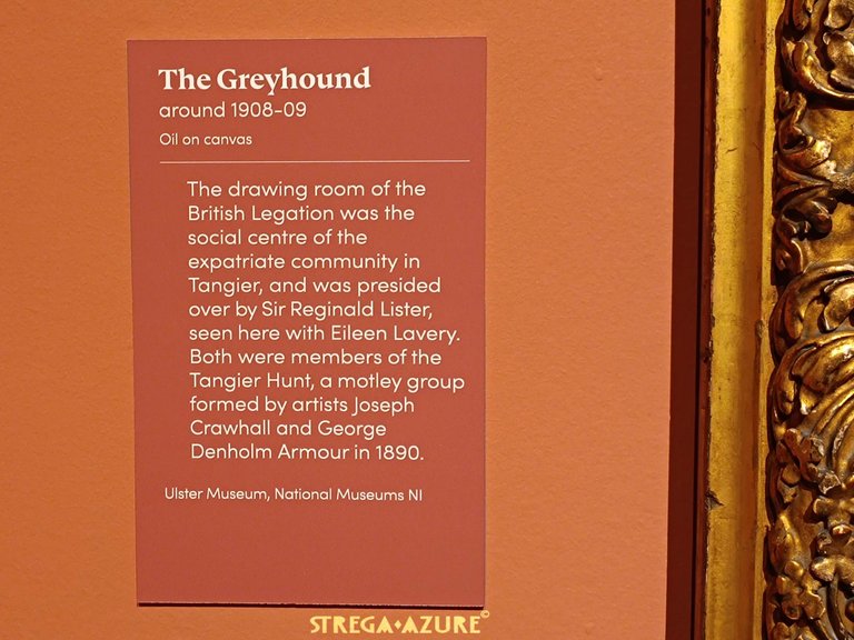 32. The Greyhound, around 1908 - 09, oil canvas, Ulster Museum, National Museums NI_2.jpg