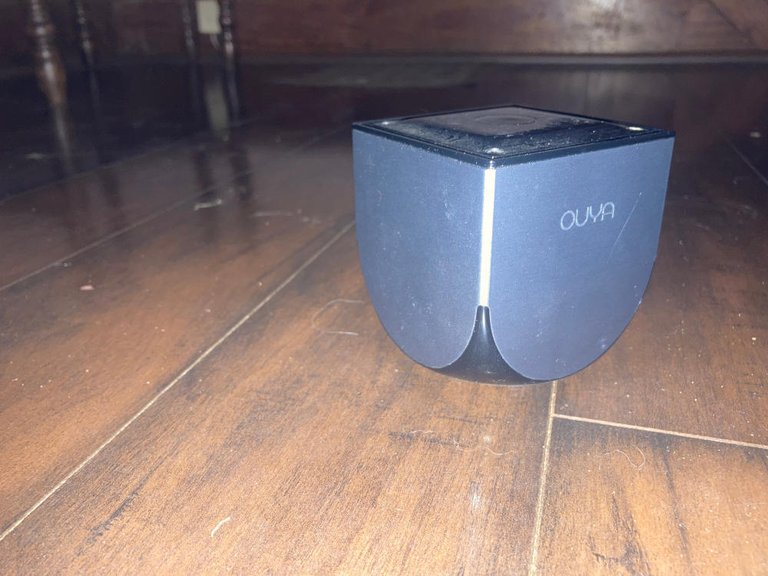 I gave this Ouya to my sister as a birthday gift. Neglected by everyone, it is a noble and tragic piece of technology.