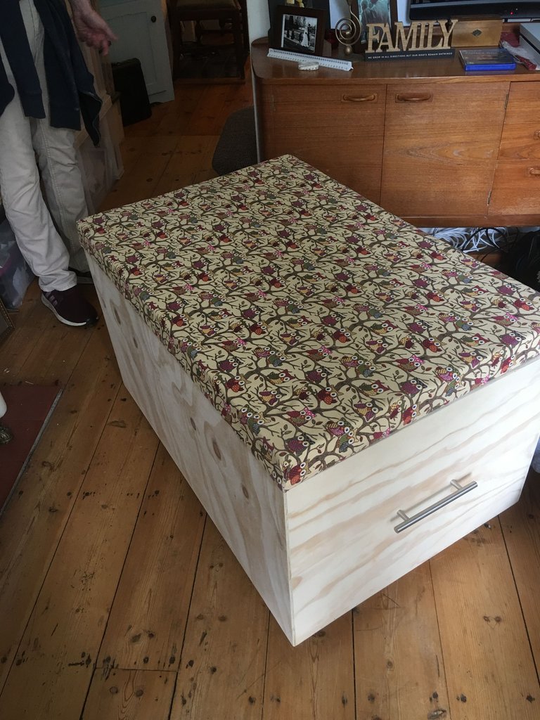 Large Needlework Chest