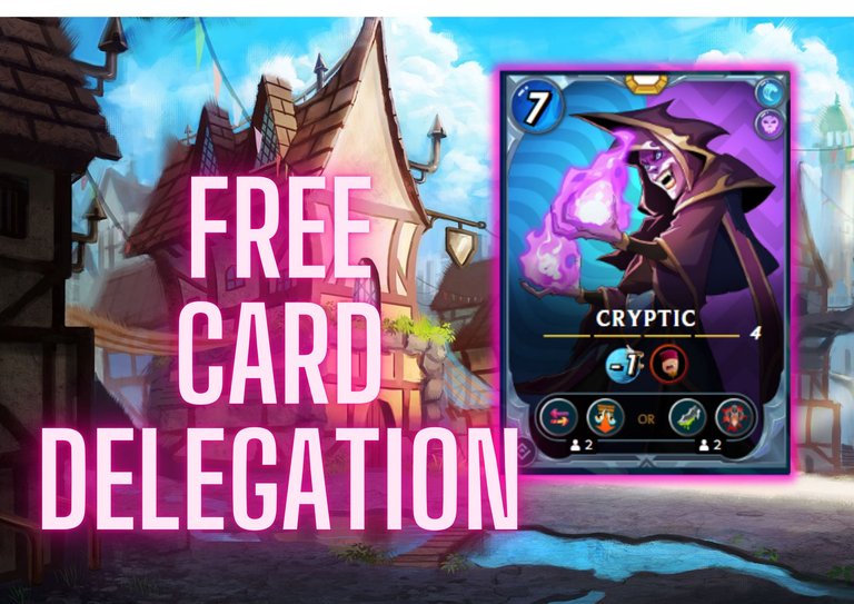 Free Card Delegation