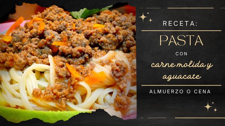  ¡Deliciosa pasta con carne molida y aguacate! 🍝 [ESP/ENG]