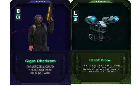 Gigas Oberkrom and HELOC Drone are both  overlord tier NFTs