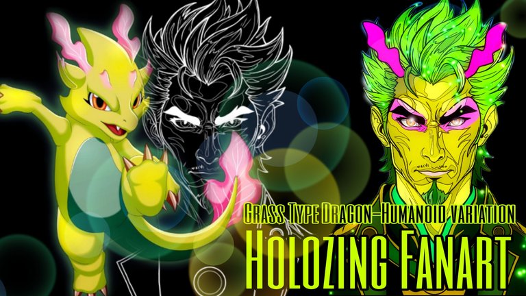 holozing Fanart grass type Dragon-Humanoid variation thumbnail.jpg