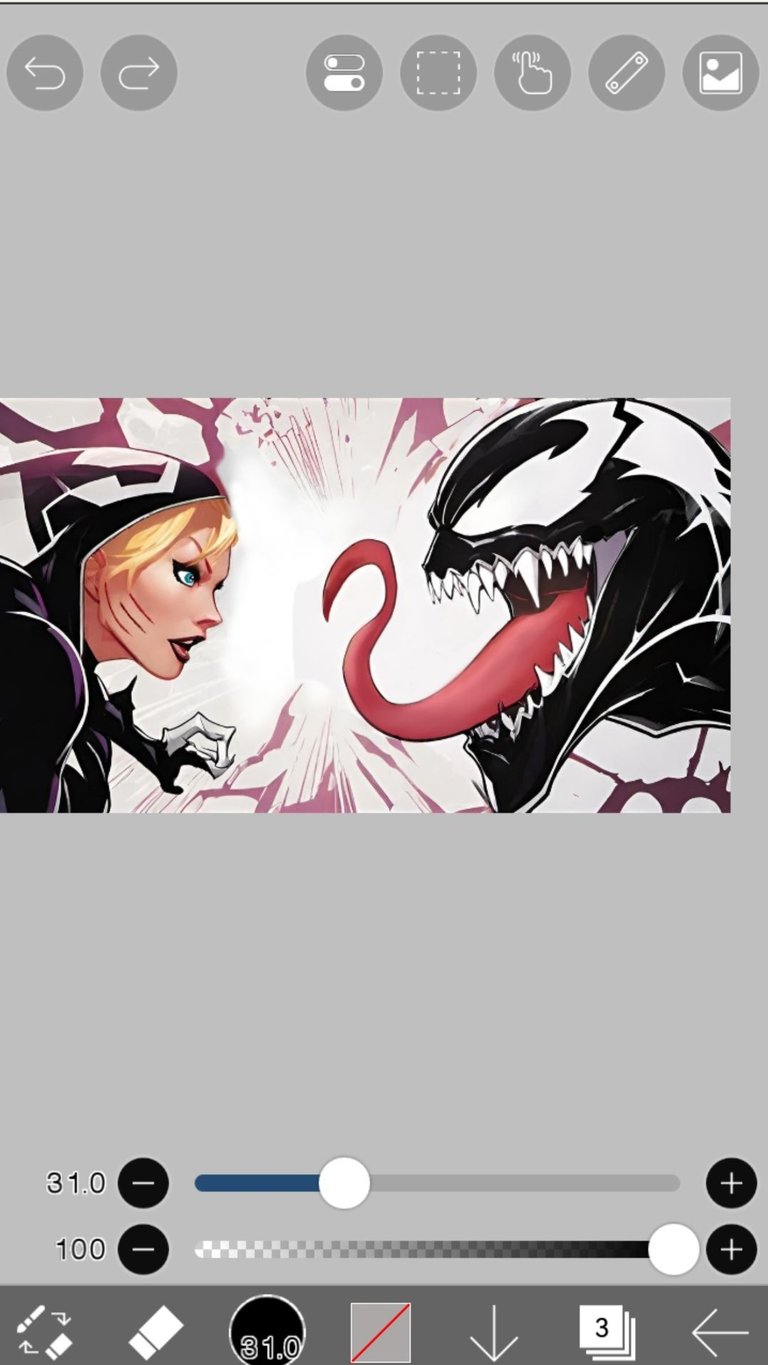 Venom Spider Gwen Fanart AI Drawing 2.jpg