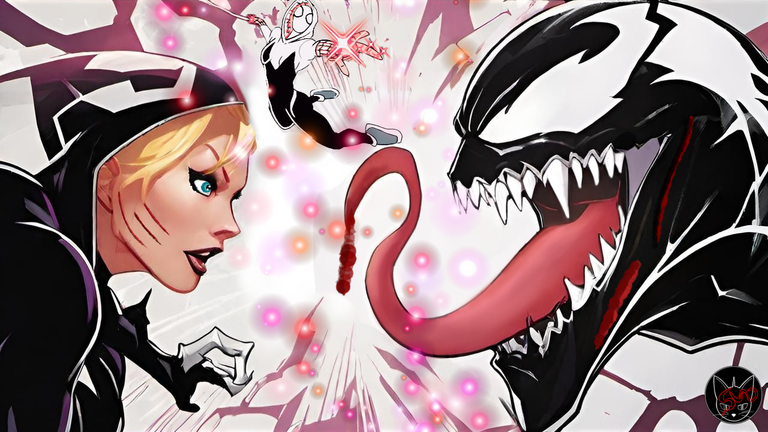 Venom Spider Gwen Fanart AI PLUS Drawing correction.png