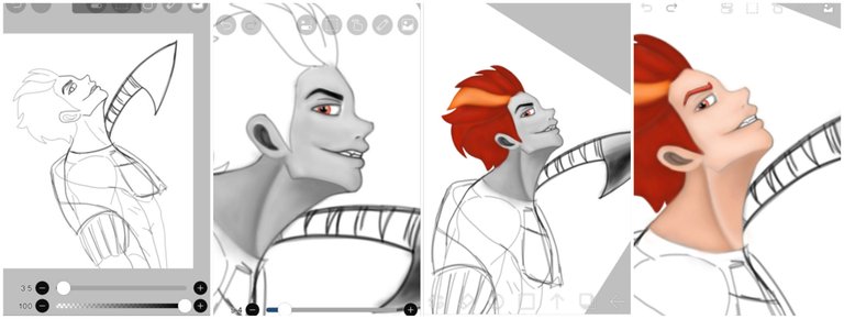 splinterlands Art Contest crossover with jjk and ds Cornealus and Nomos 1.jpg