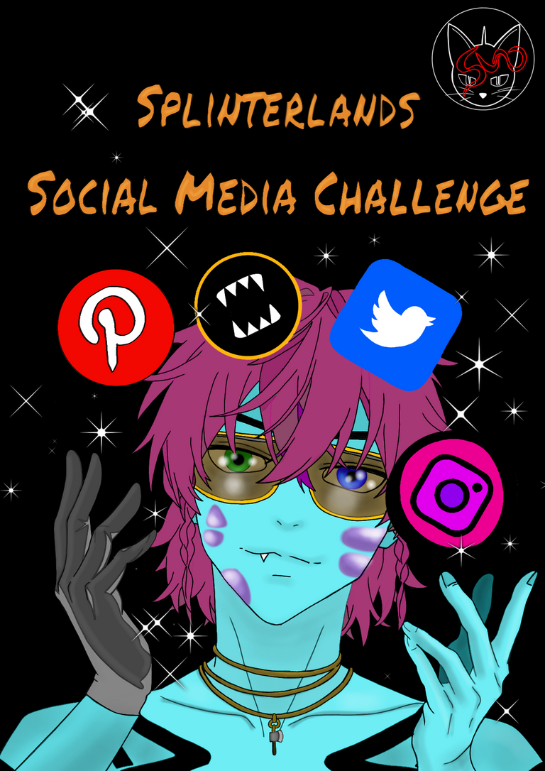 Splinterlands Social media challenge Axemaster fertige Zeichnung.png