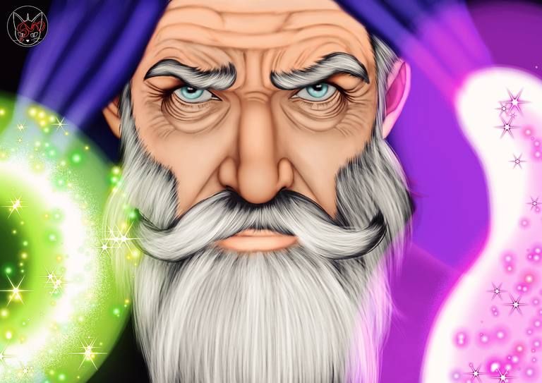 splinterlands fanart Alric Stormbringer surrealworld variation.png