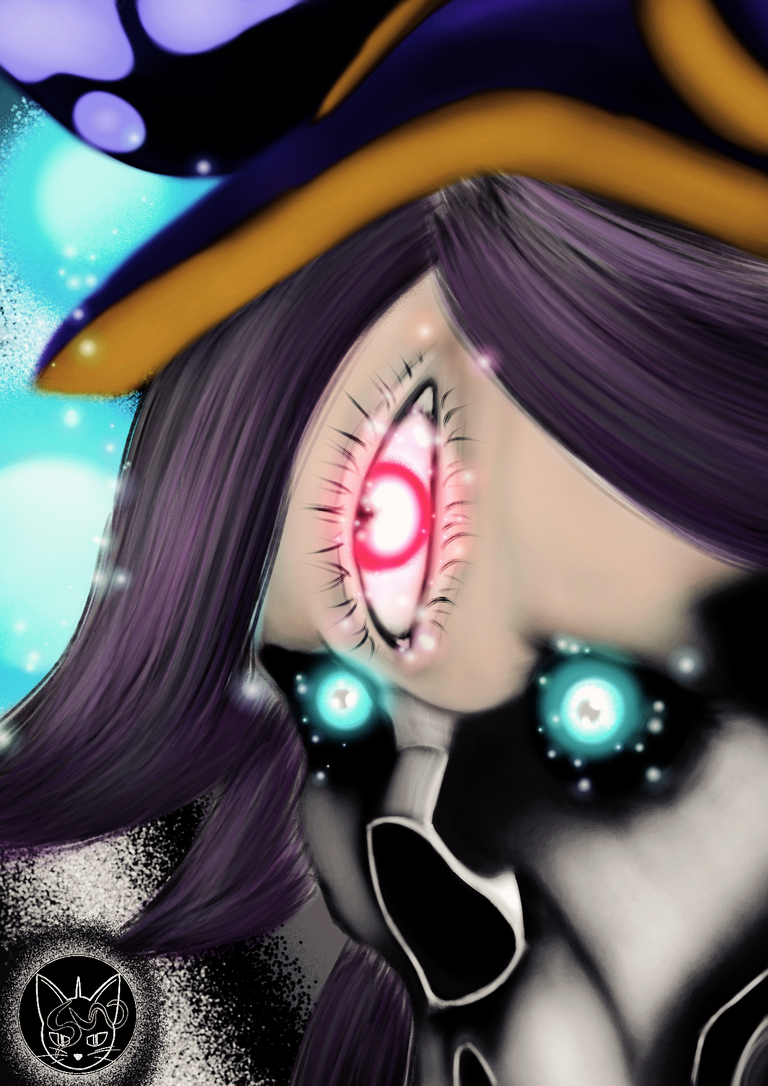 splinterlands fanart reklah merged with Runeseer Sevaya.png