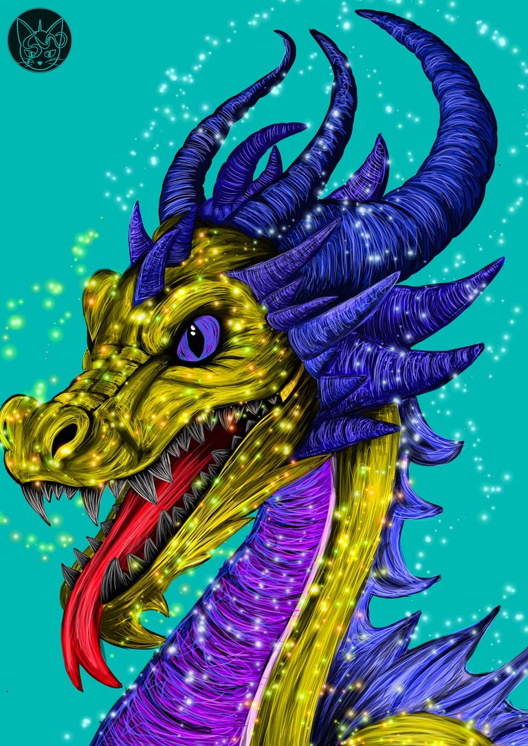 splinterlands fanart golden dragon fanart.png