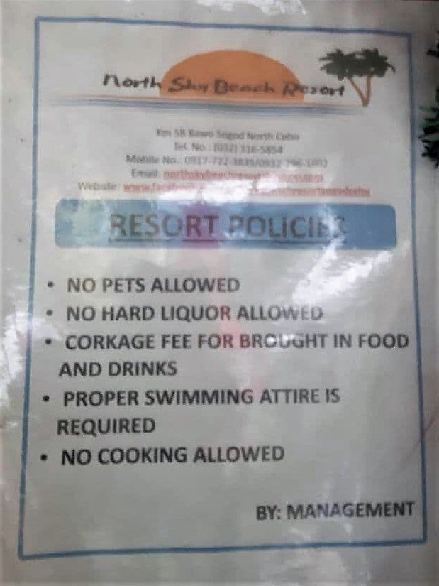 North Sky Beach Resort Policies.jpg