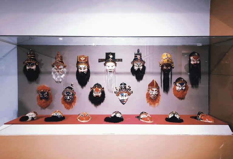 Masks in Tuong performance