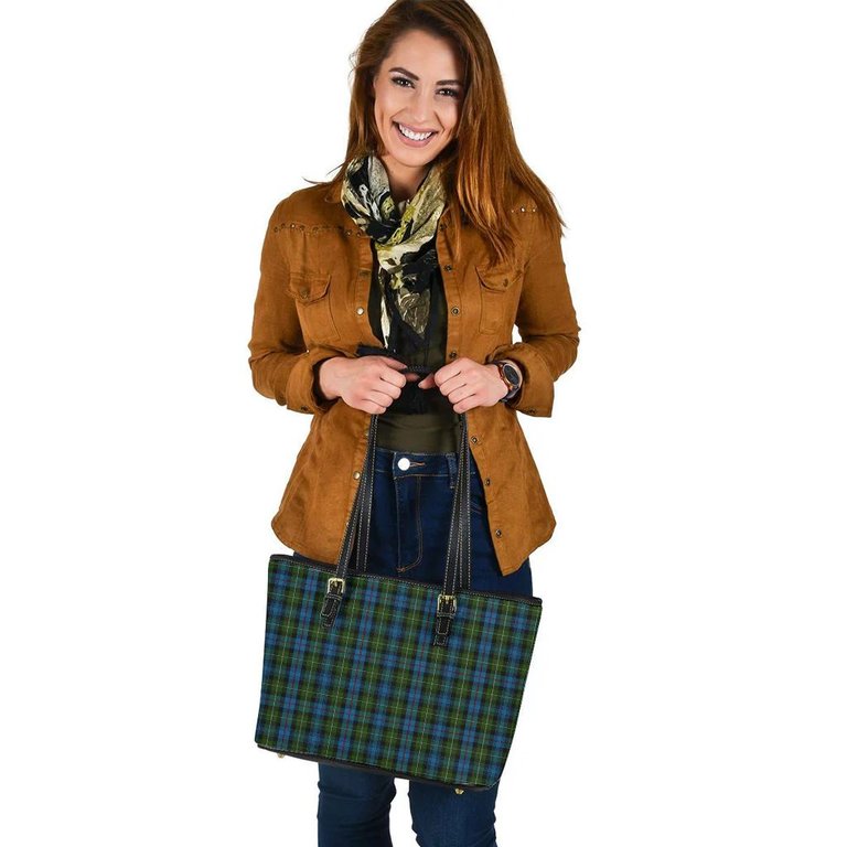 MacKenzie tartan leather tote bag.jpg