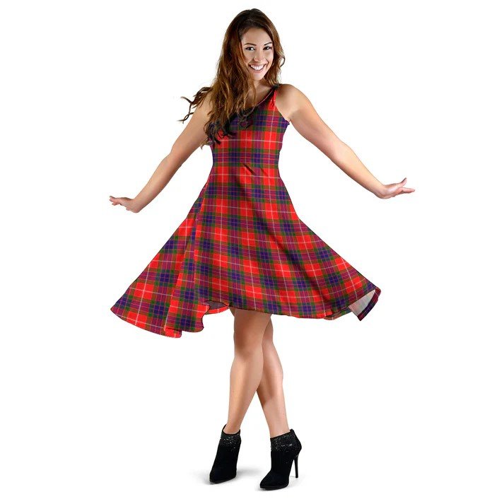 Abernethy Tartan Sleeveless Midi Womens Dress.jpg