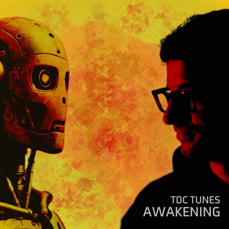 Awakening Cover Artwork. Partially AI generated + photography + art design using Procreate App on iPad.