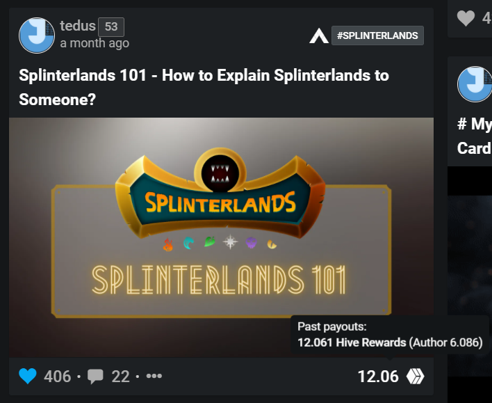 https://peakd.com/splinterlands/@tedus/splinterlands-101-how-to-explain-splinterlands-to-someone