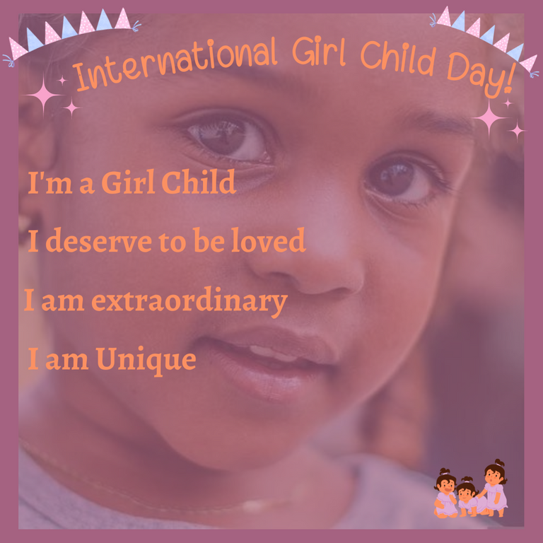 White Illustration International Day Of The Girl Child Instagram Post.png