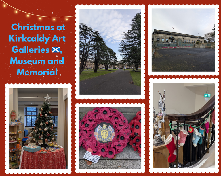 Christmas at Kirkcaldy Art Galleries 🏴󠁧󠁢󠁳󠁣󠁴󠁿, Museum and Memorial