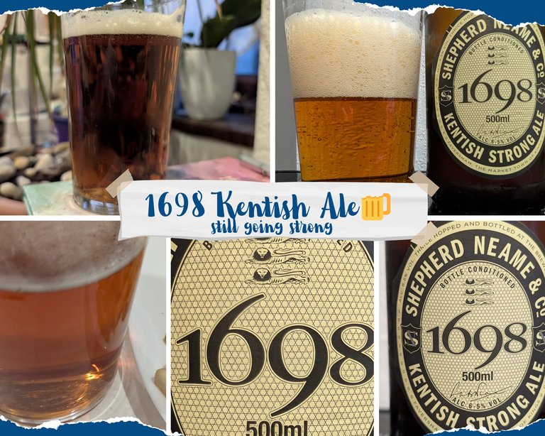 1698 Kentish Ale🍺 still going strong