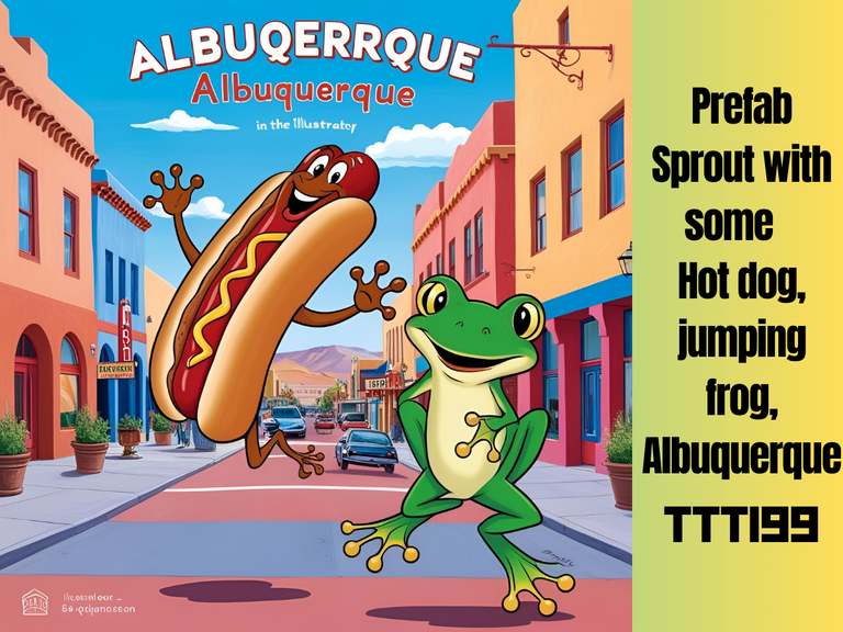 Prefab Sprout with some “Hot dog, jumping frog, Albuquerque” on ttt 199