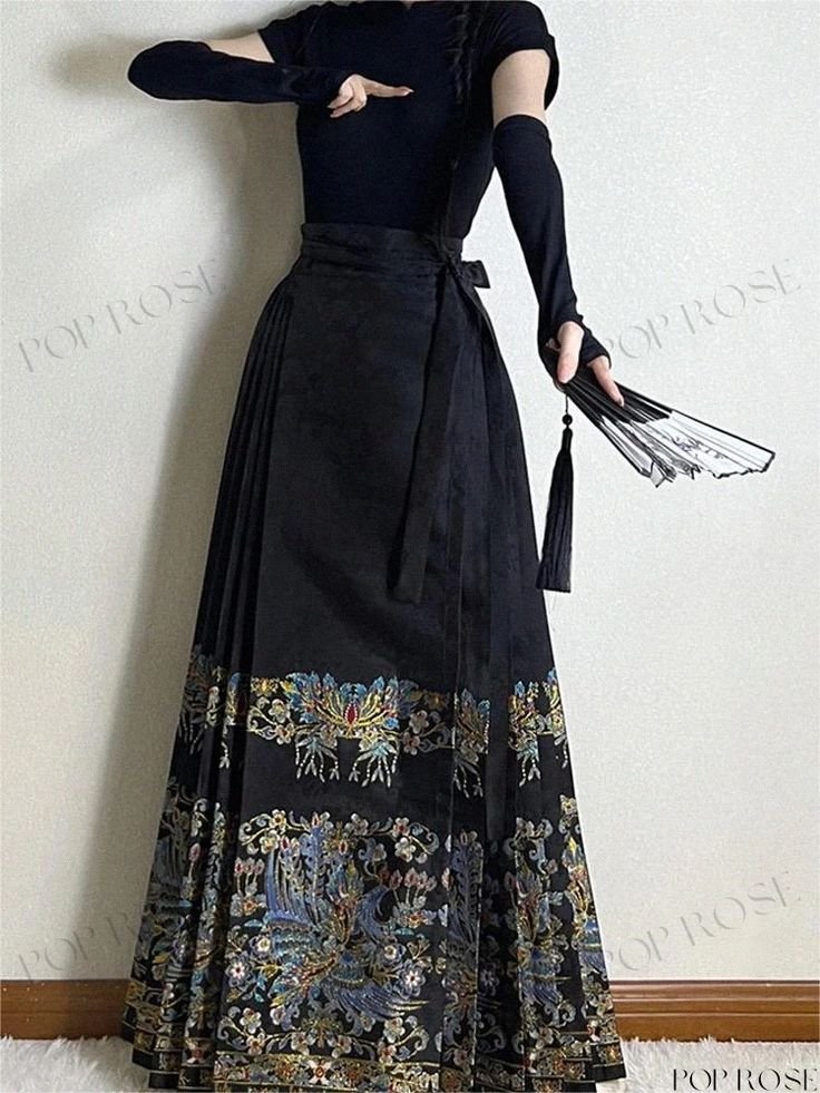 Luxurious Black Long Sleeve Dress for Women.jpeg