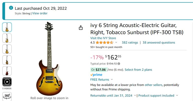 I could have sworn I paid less. I thought I paid $137, could be wrong, still a great price. 